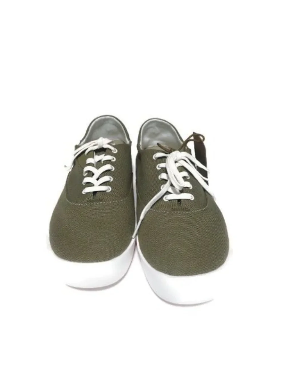 Olukai Tradewind Shoes Mens 12 Casual Lace Up Boat Beach Sneakers Desert Moss